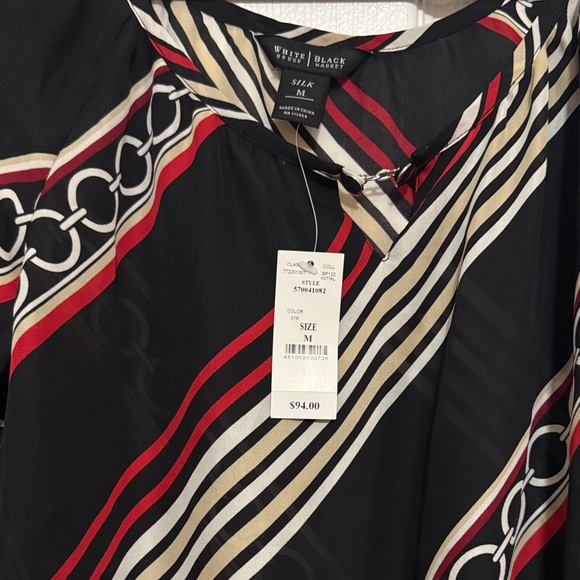 Y2K Sheer Silk Top - Picture 3 of 5